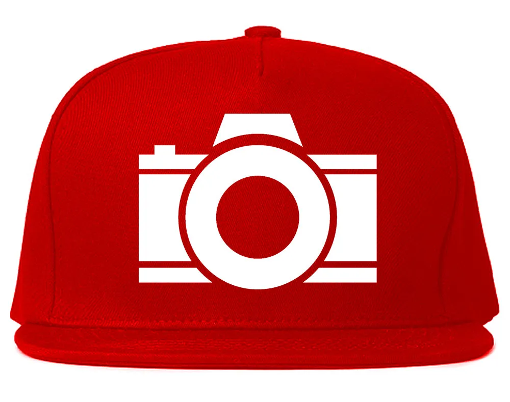 Camera Photographer Chest Mens Snapback Hat