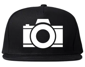 Camera Photographer Chest Mens Snapback Hat