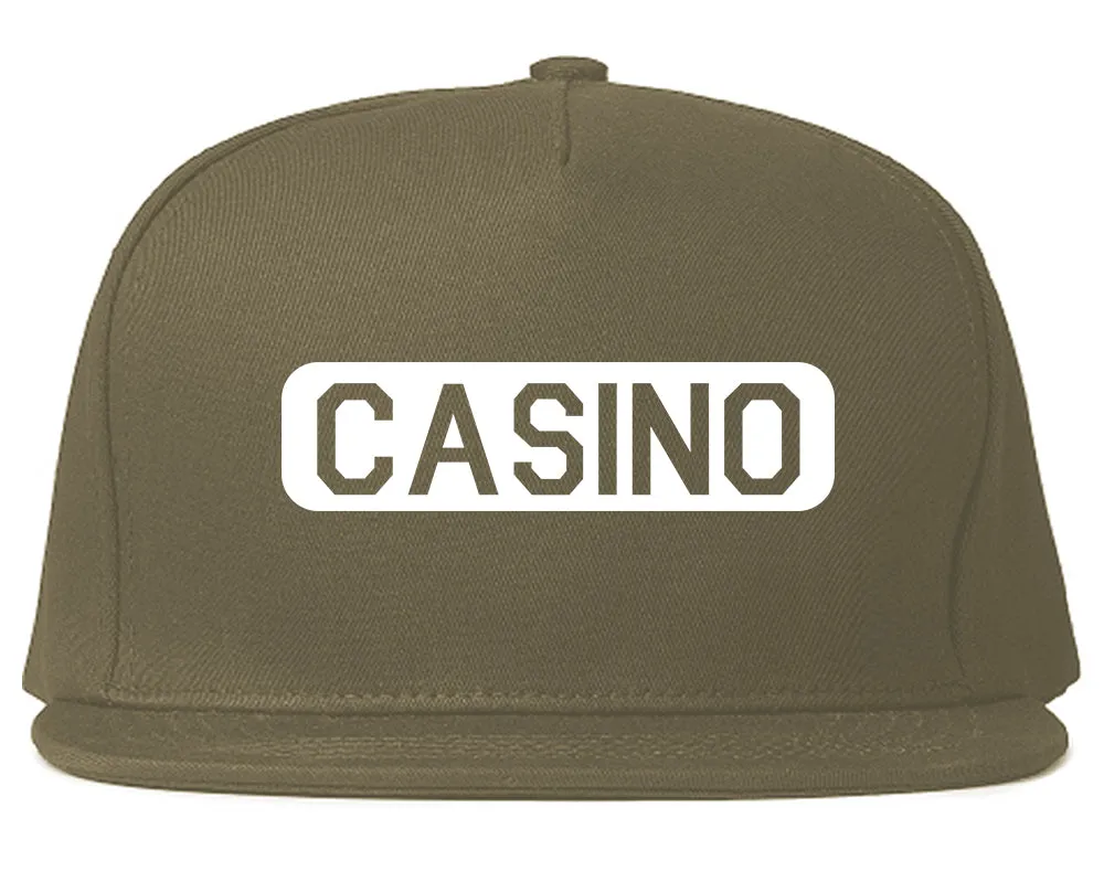 Casino Mens Snapback Hat