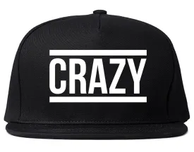 Crazy Mens Snapback Hat