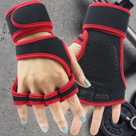 High Quality Men  & Women Non-slip Workout Weight Lifting Gloves