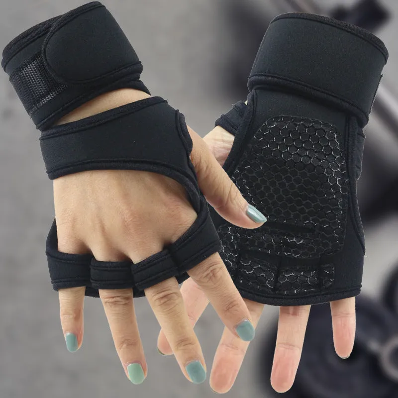 High Quality Men  & Women Non-slip Workout Weight Lifting Gloves