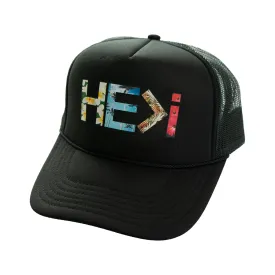 ISLAND FOAM TRUCKER HAT IN BLACK