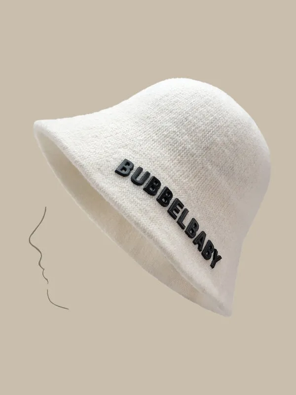 Letter Print Fisherman Hat