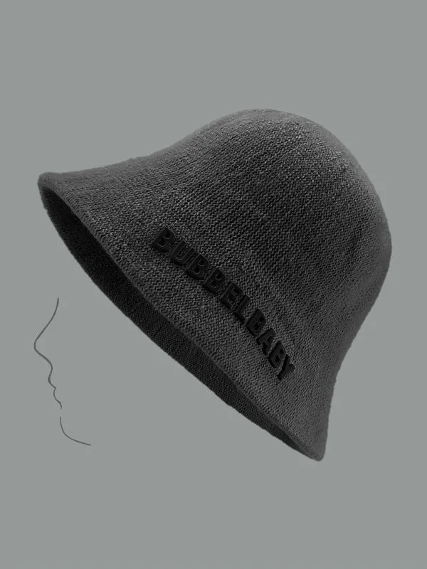 Letter Print Fisherman Hat