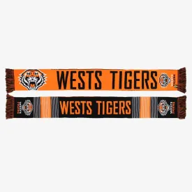 NRL Linebreak Scarf - West Tigers - Rugby League - Supporter