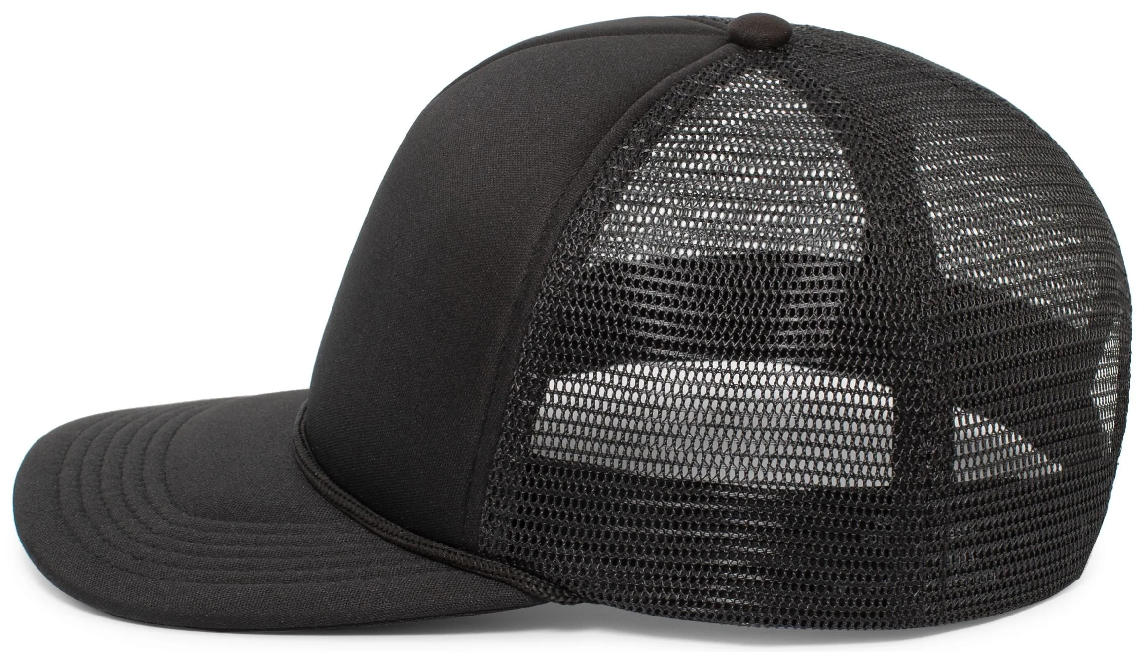 Pacific Headwear Foamie Fresh Trucker Cap - Black