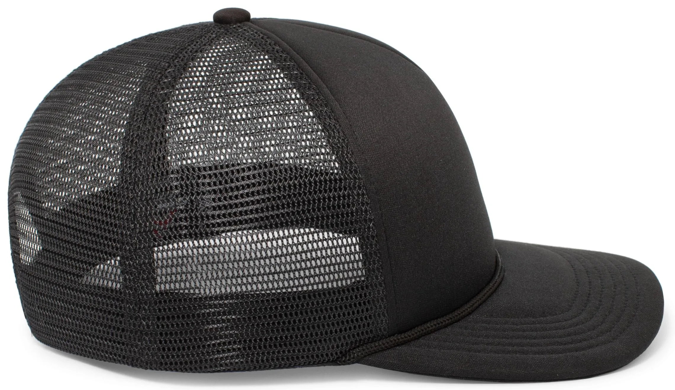 Pacific Headwear Foamie Fresh Trucker Cap - Black