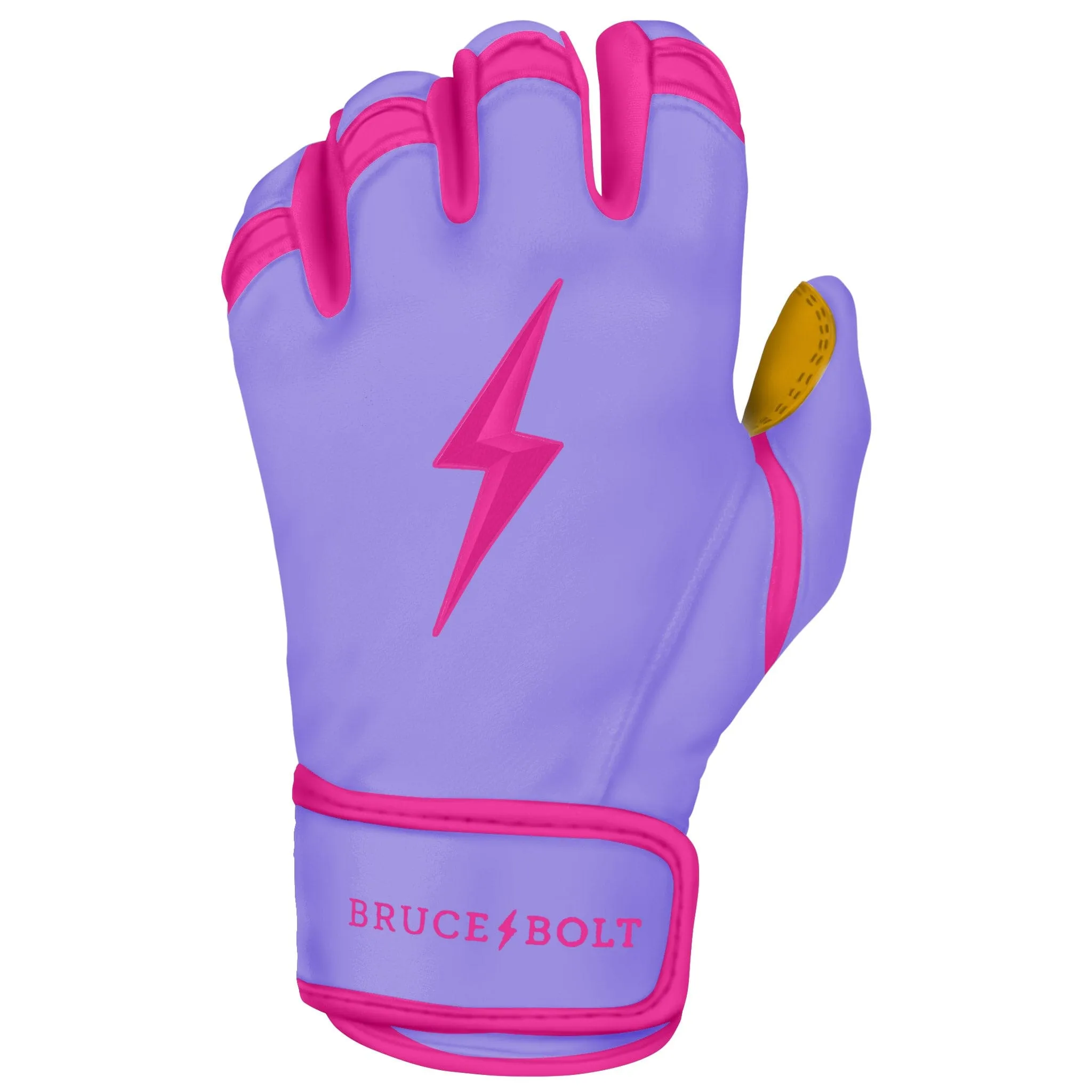 PREMIUM PRO BADER Series Short Cuff Batting Gloves | LAVENDER