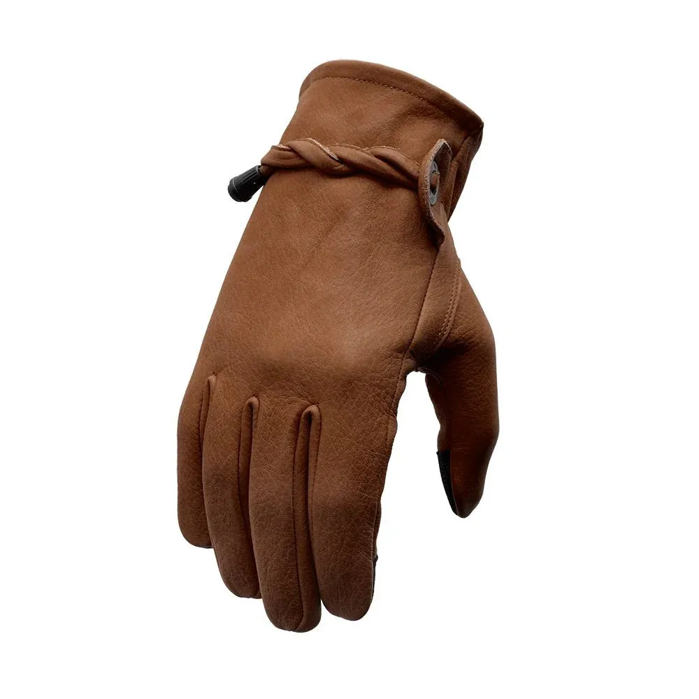 Ranch Men's Motorcycle Leather Gloves