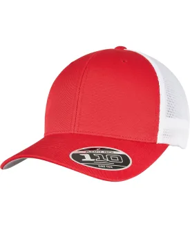 Red/White - 110 mesh 2-tone cap (110MT)