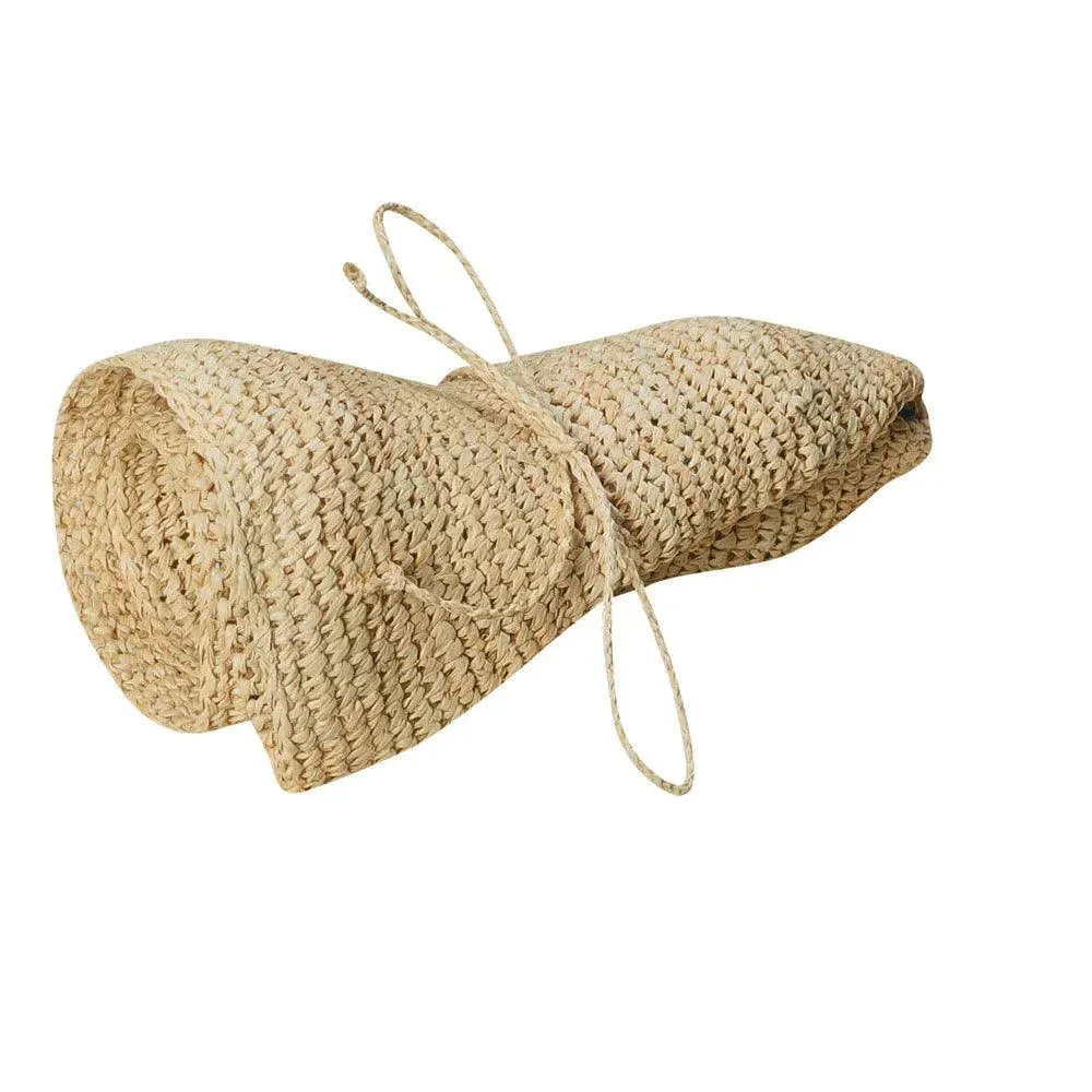 Scala Beaufort- Crocheted Straw Sun Hat