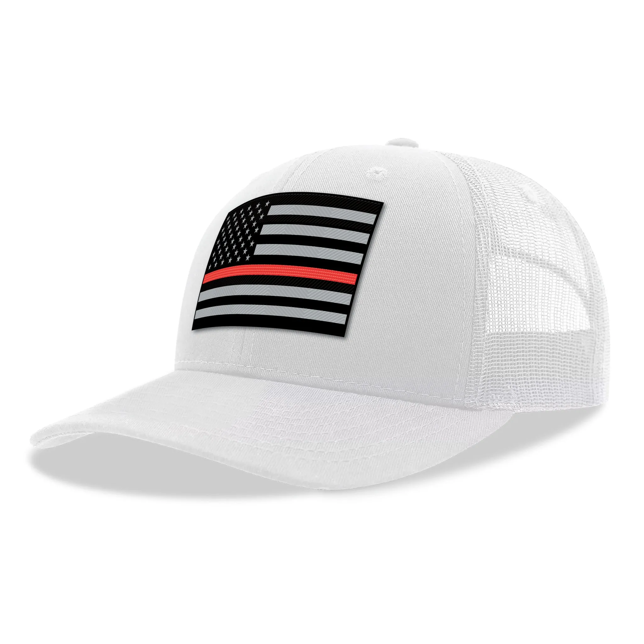 [THIN RED LINE FLAG] Kids Adjustable Mesh Back Cap