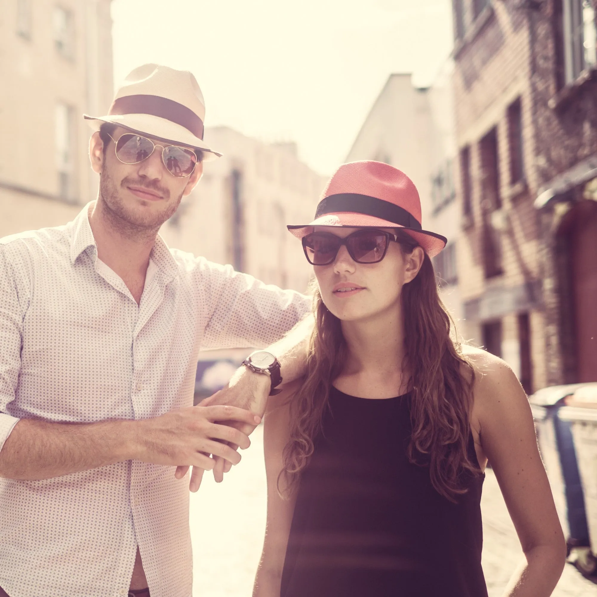 Trilby Panama - Red (Ladies)