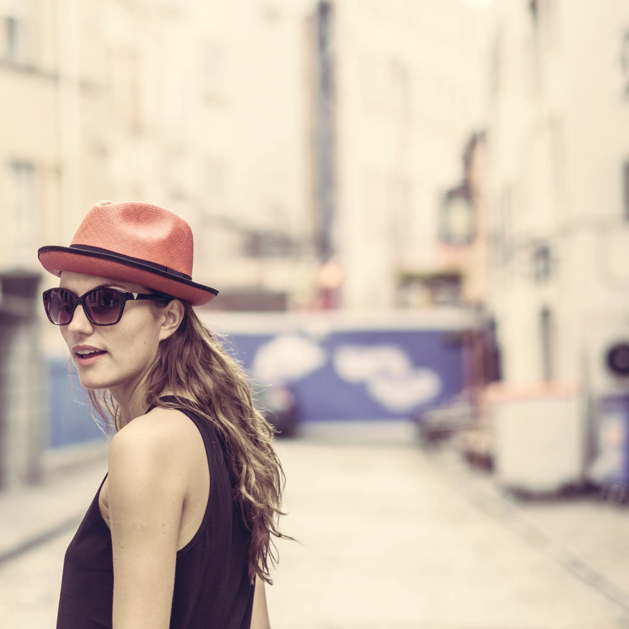 Trilby Panama - Red (Ladies)