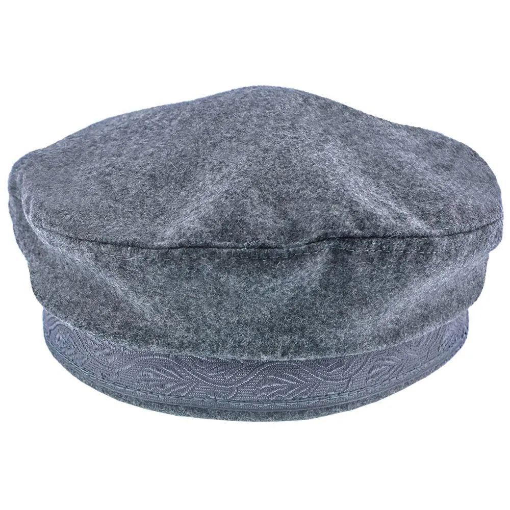 Triton - Aegean Wool Blend Greek Fisherman Hat - Made in Greece